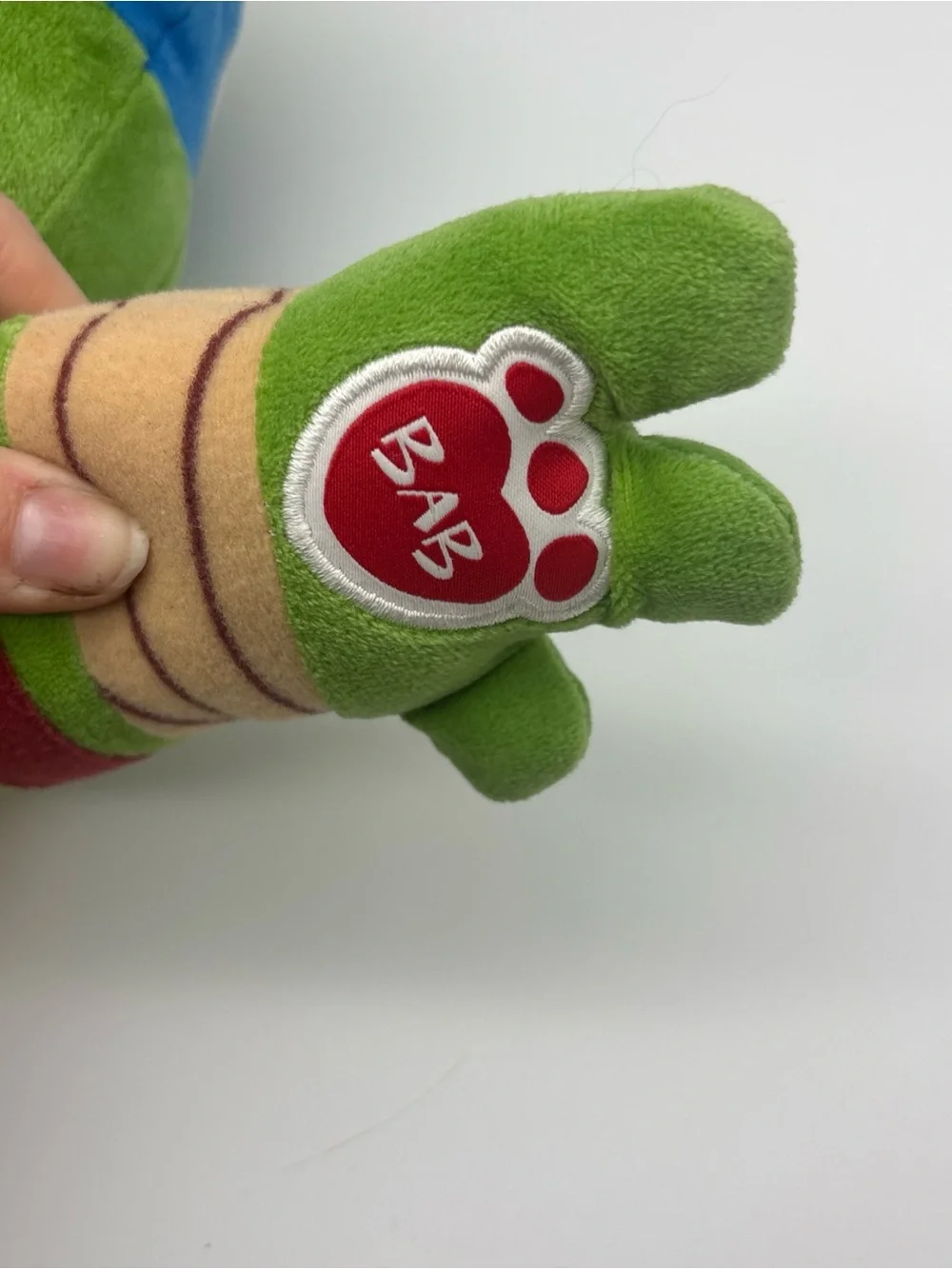 Build-A-Bear Leonardo Plush - Green with Blue Mask